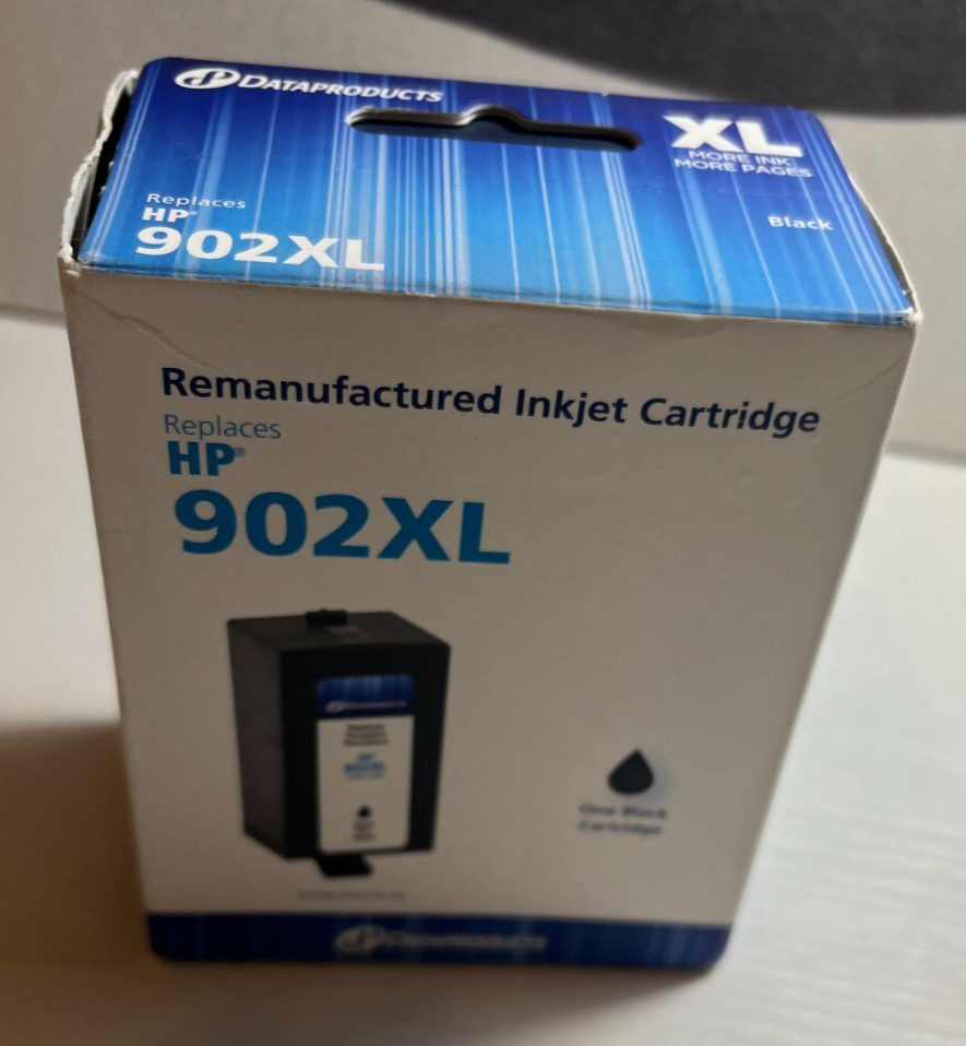 Dataproducts Replacement Black InkJet Cartridge Fit/For HP 902XL