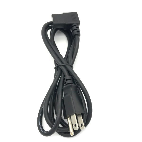 6 FT RIGHT ANGLE AC POWER SUPPLY CORD CABLE PLUG FOR MICROSOFT XBOX 360 ADAPTER