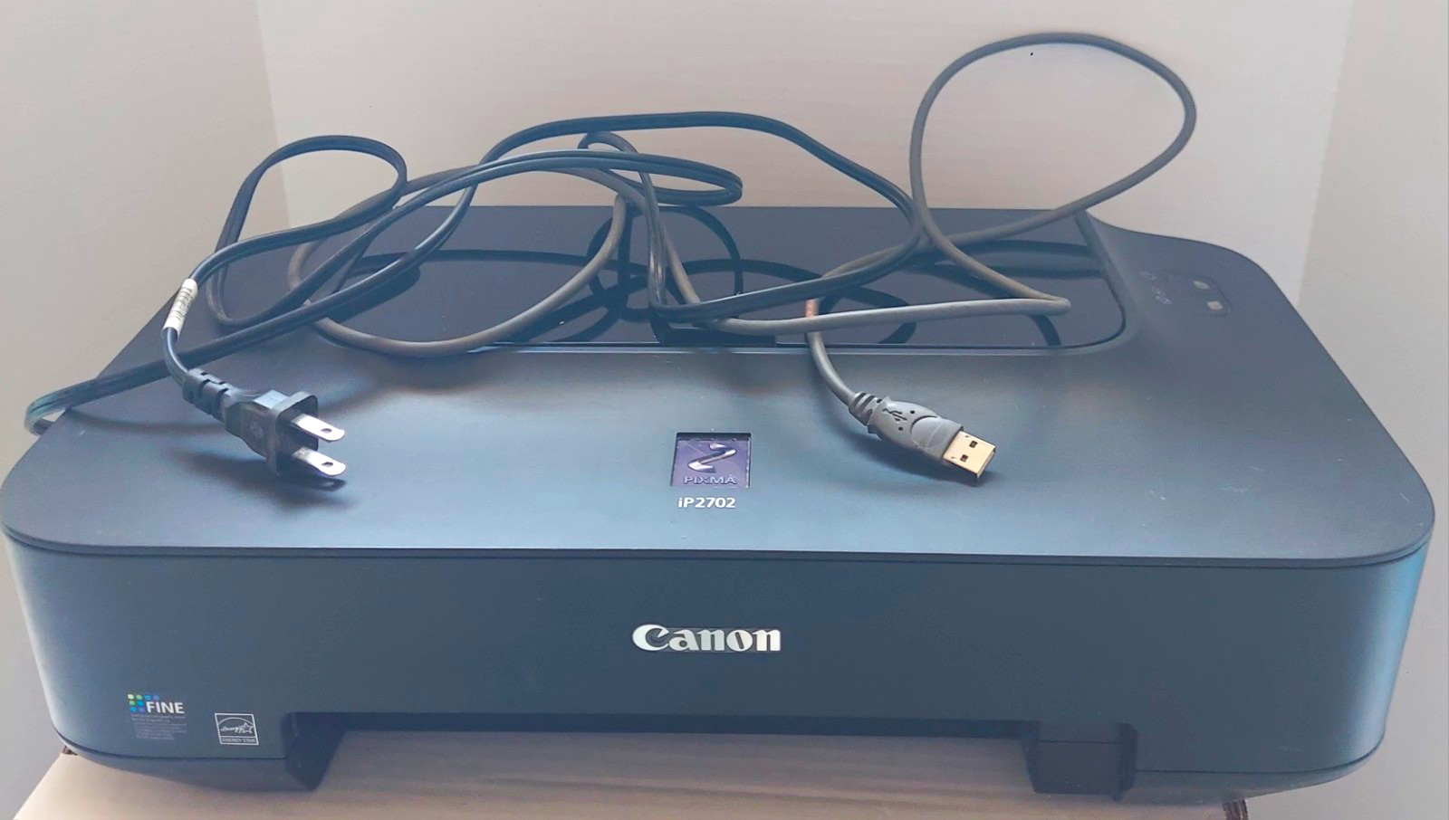 Canon PIXMA iP2702 Inkjet Color Printer USB 2.0 4800x1200 Borderless