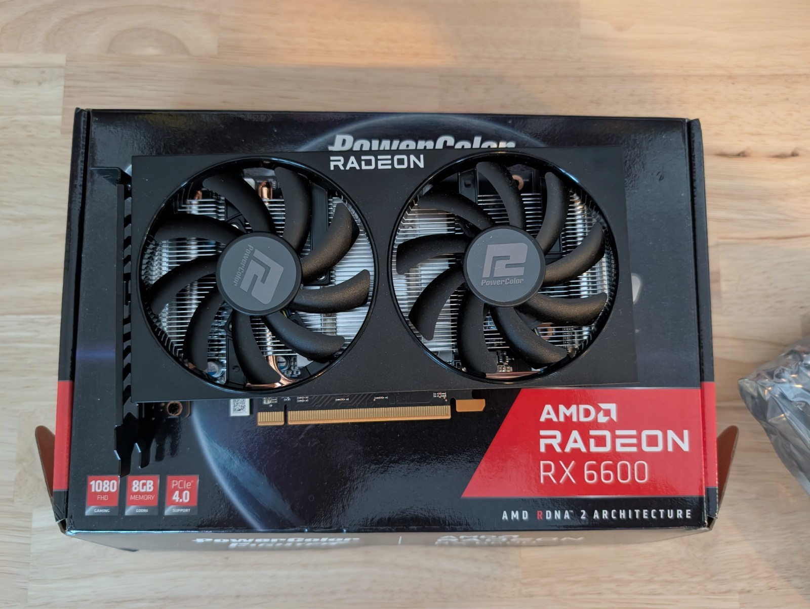 PowerColor Fighter AMD Radeon RX 6600 8GB GDDR6 Graphics Card