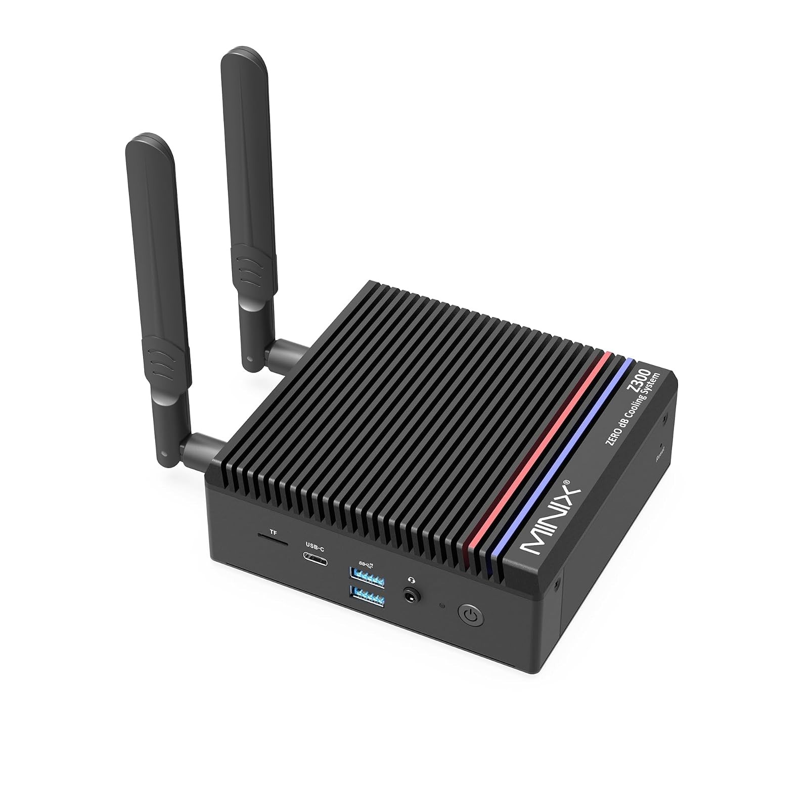 MINIX Fanless Mini PC Intel N300 16GB 512GB 4K Dual Display