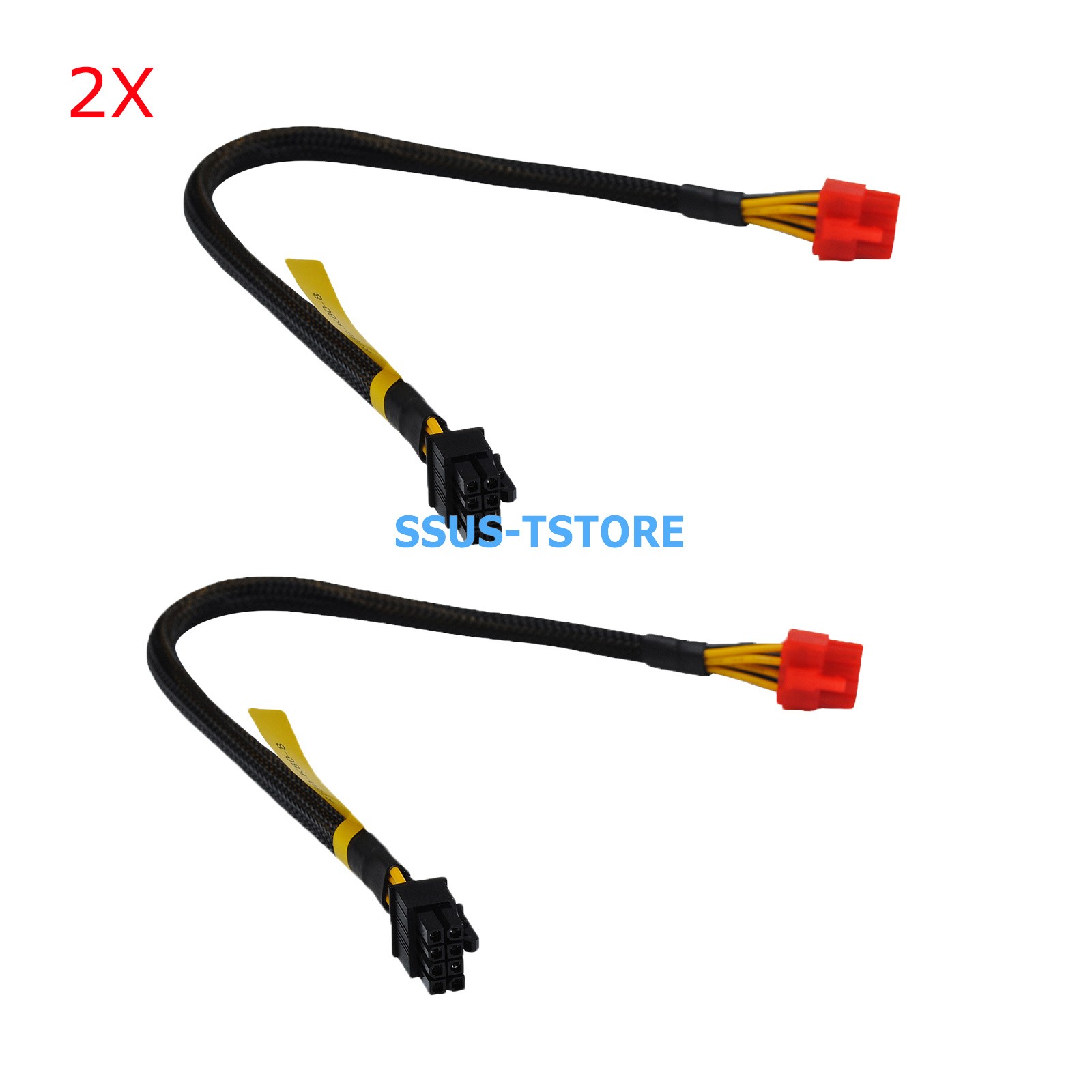 2X For DELL R720 & Nvidia K80 M40 M60 P40 8pin to 8pin GPU Power Cable
