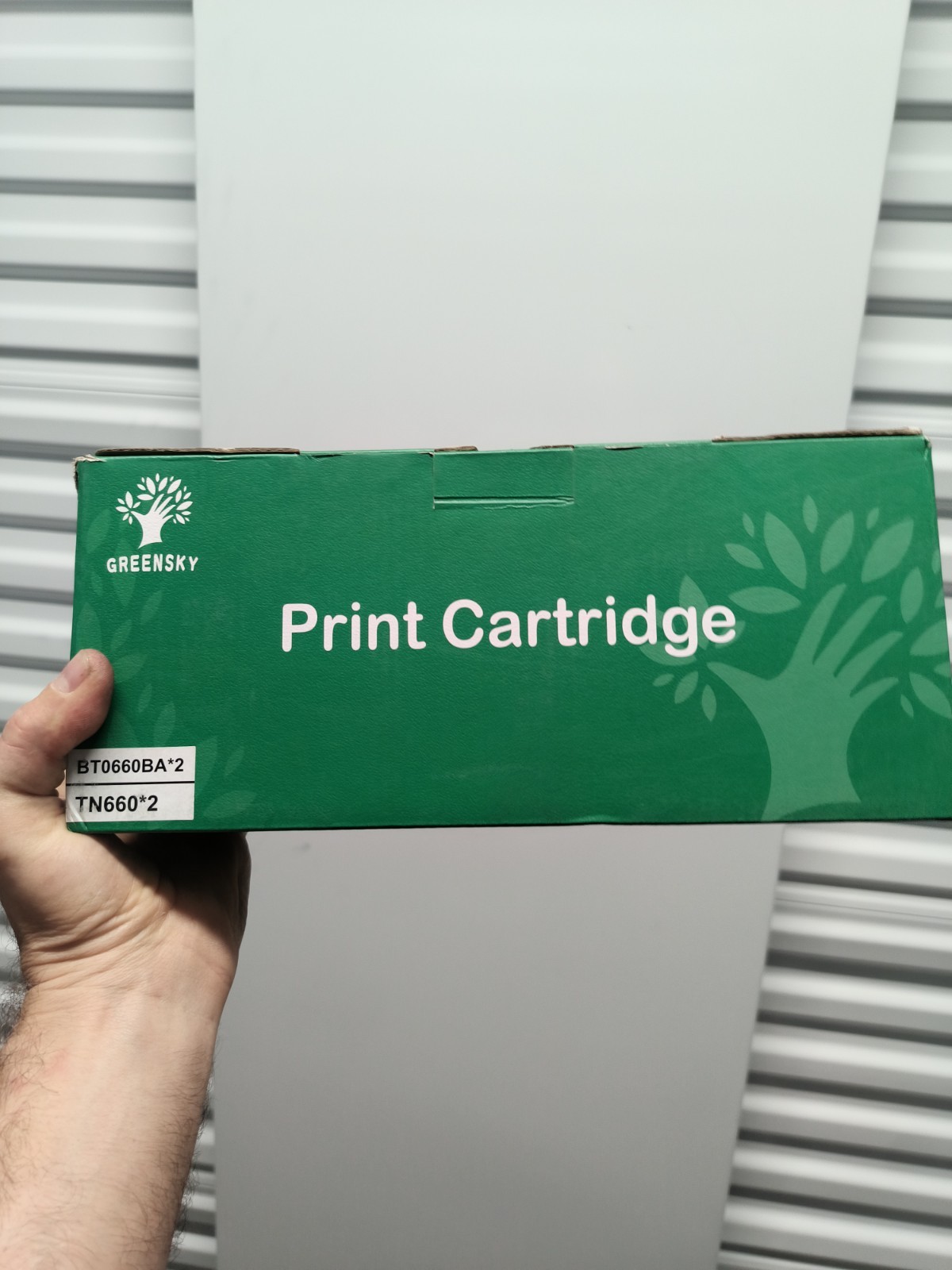Greensky TN660 Black Ink Print Cartridge Premium Toner New 2-pack NIB