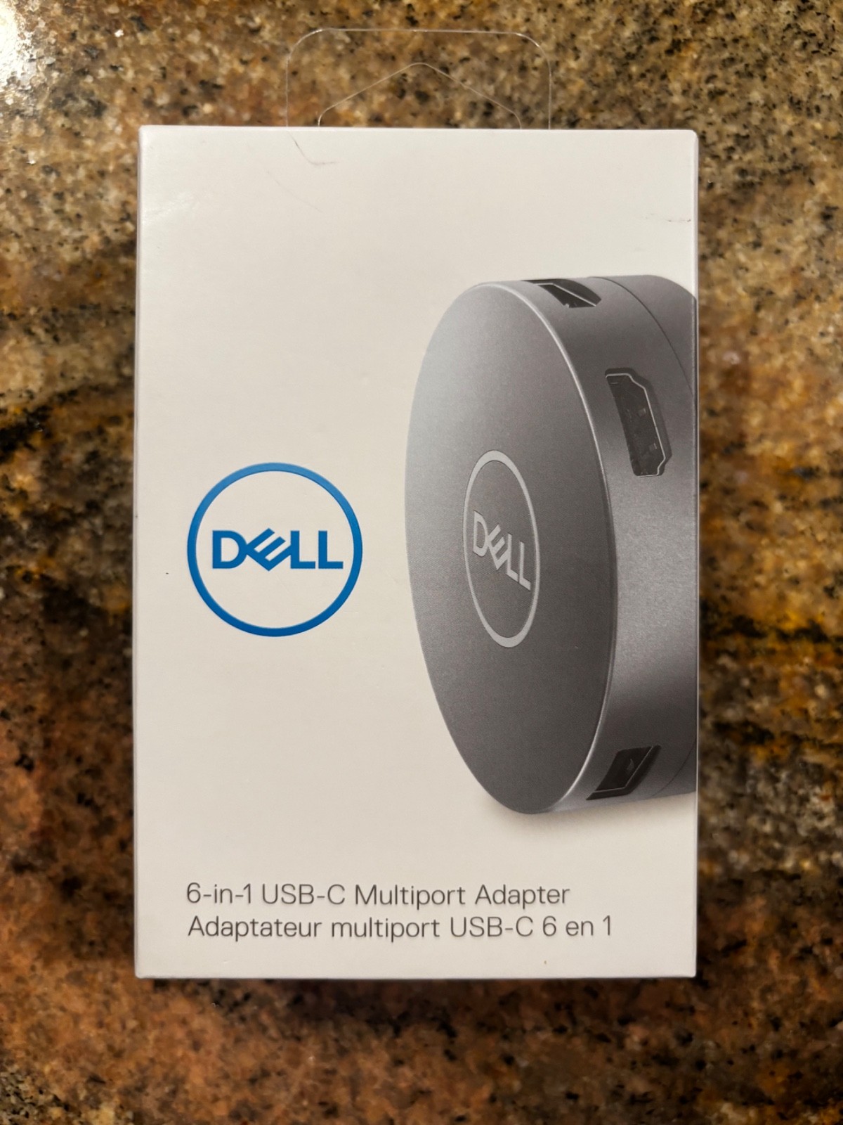 NIB Dell 6-in-1 USB-C Multiport Adapter Hub DA305U 4K DisplayPort HDMI Gigabit E