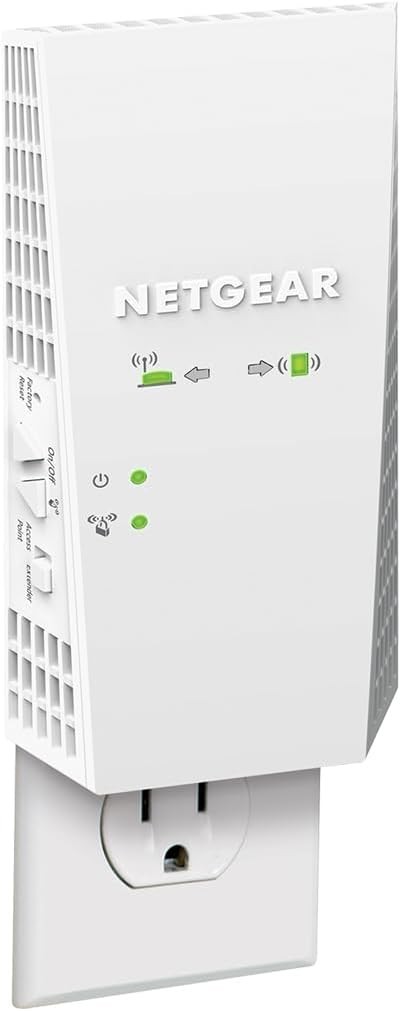 NETGEAR WiFi Extender EX6250 AC1750, up to 2,100 sq ft, 1.75 Gbps