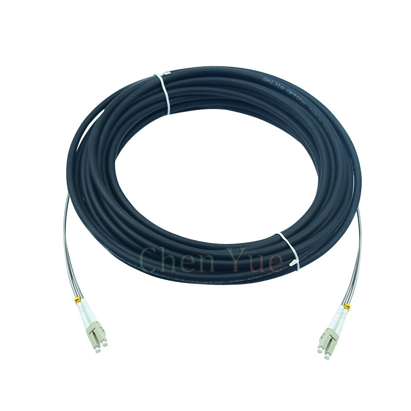 150M Outdoor Field Fiber Patch Cord LC UPC to LC UPC MM Multi-Mode Duplex Cable 