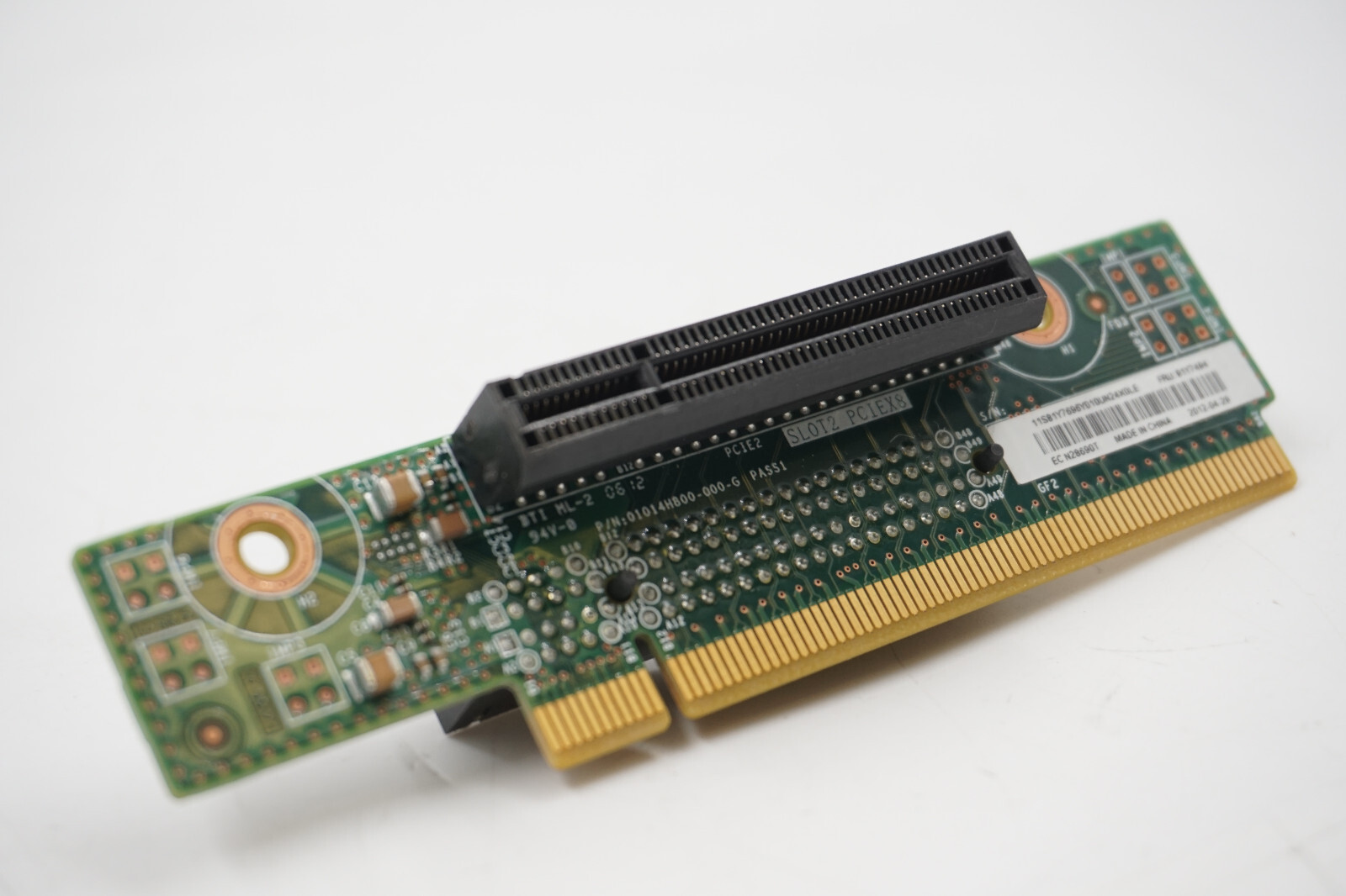 IBM System X3250 M4 PCI-E x8 Riser Card FRU P/N: 81Y7494 Tested Working
