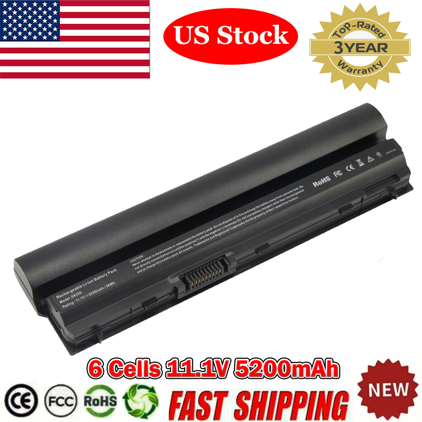 Lot Battery for Dell Latitude E6320 E6230 E6120 E6220 E6330 RFJMW K4CP5 Y61CV