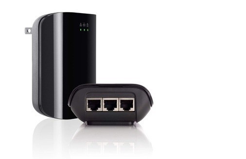 Belkin 3 Powerline Internet Adapter 3 Fast Ethernet Ports & up to 200Mbps
