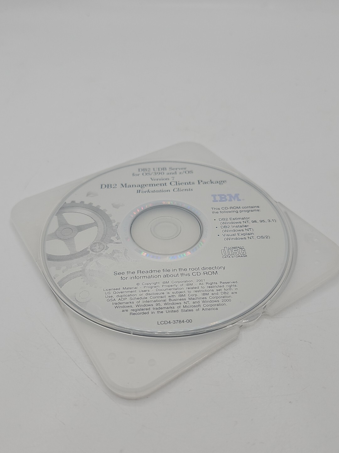 IBM DB2 UDB Server for OS/390 and z/OS Version 7 Management Clients Package client
