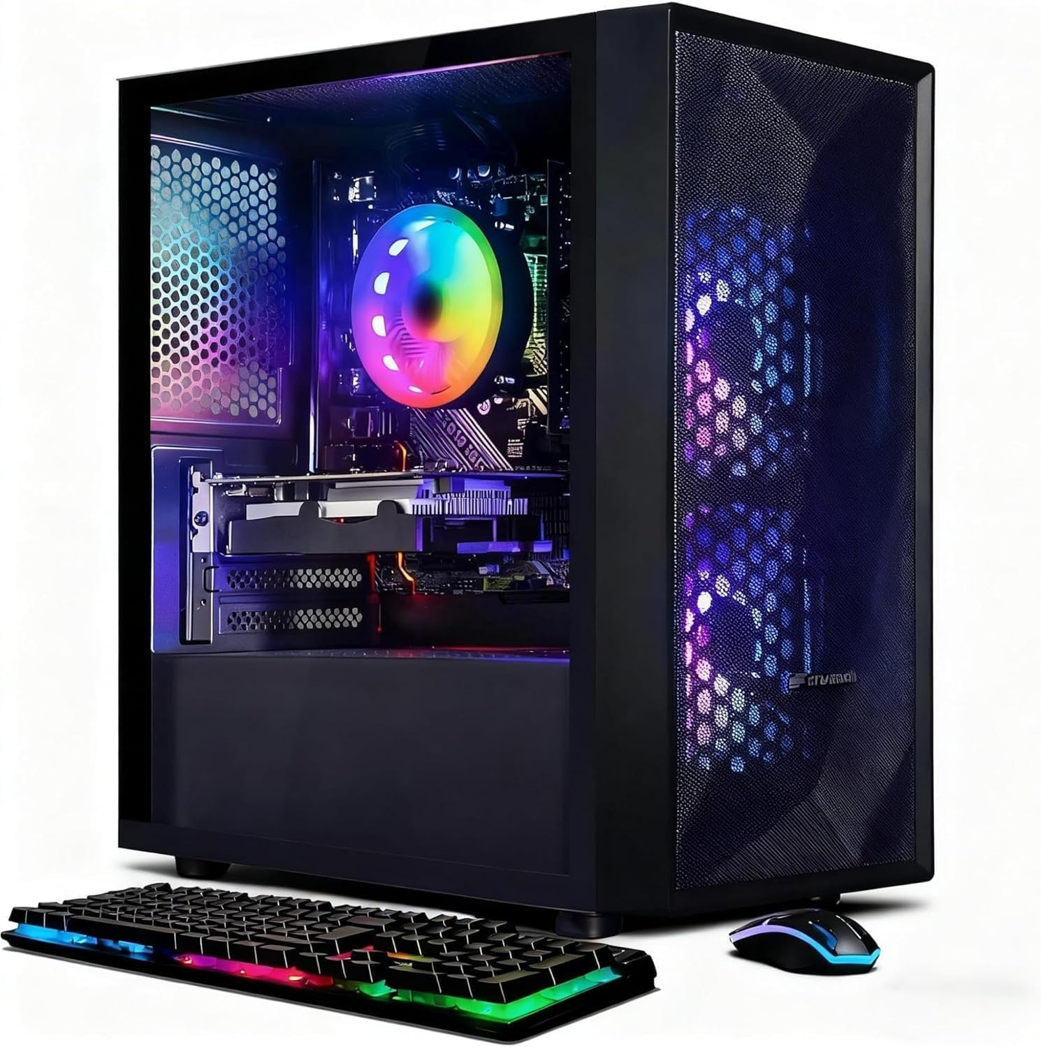Stgaubron Gaming PC Desktop,Core I5,RX 550,16G RAM,512G SSD