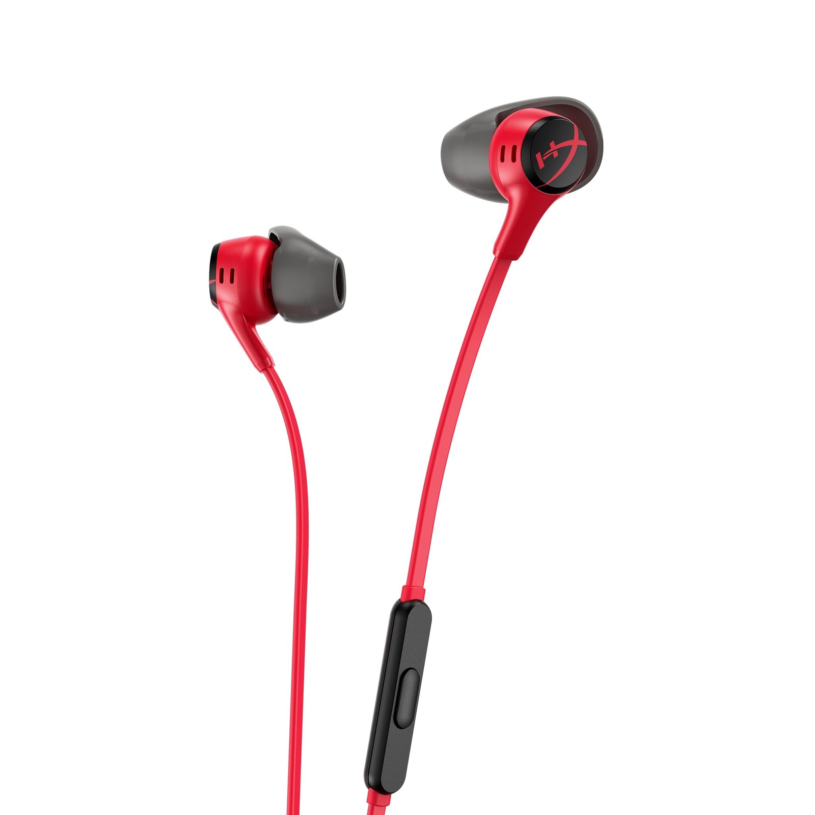 HyperX Cloud Earbuds II – 14mm Drivers, Four Eartips, HardShell Carrying Case...