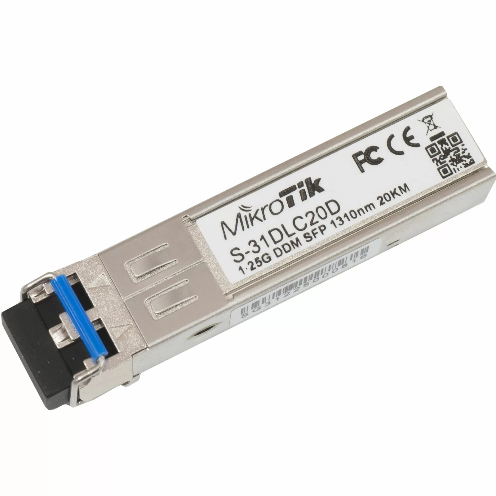 MikroTik S-31DLC20D 1.25G Single-Mode Module 20km