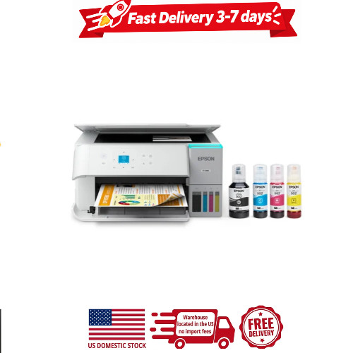 EcoTank ET-2980 Wireless All-in-One Color Supertank Printer – White