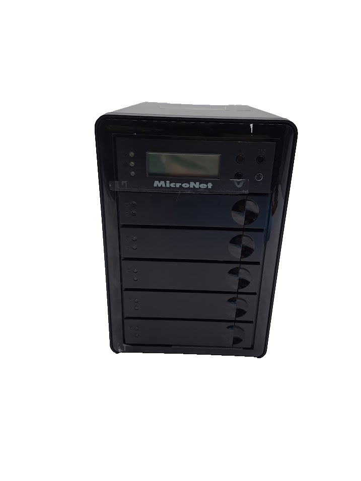 Micronet RAIDBank5 Firewire 400/ 800/ eSATA/ USB 3.0 with 5 Bay Hard Drive 10TB