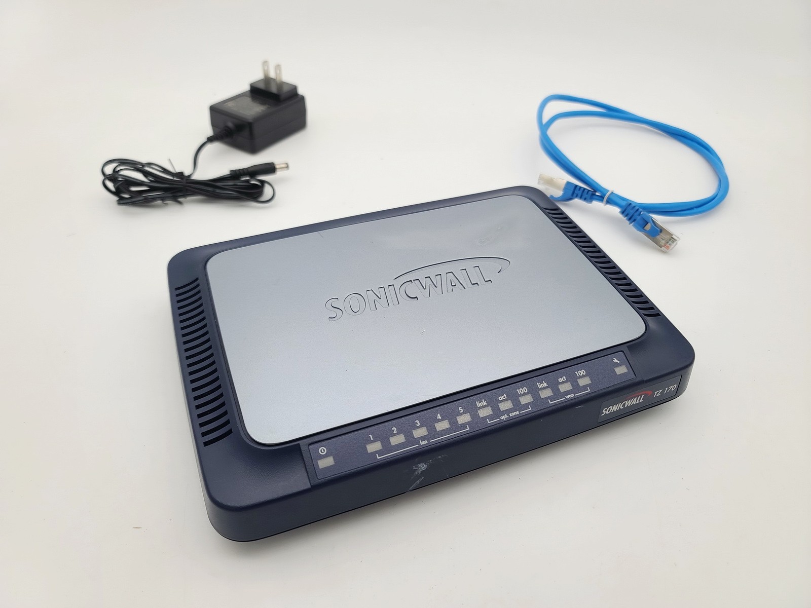 SONICWALL TZ 170 APL11-029 10/100 ETHERNET VPN FIREWALL SECURITY APPLIANCE