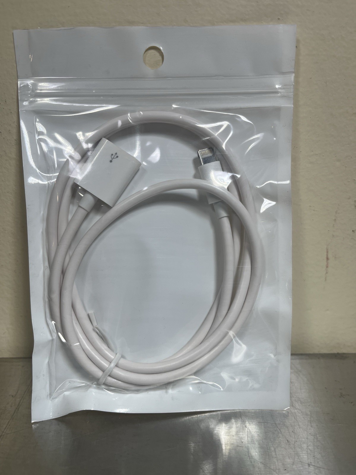 Free Shipping 1M 3Ft 8Pin Lightning Male To Female Extension Cable White