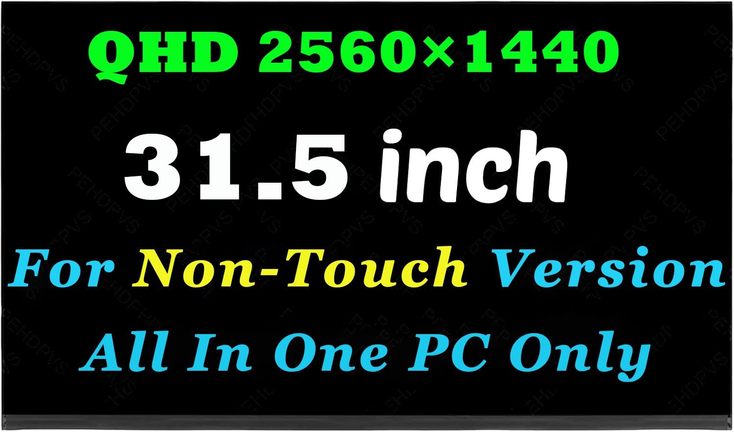 32“ QHD 2560×1440 LCD Screen Display HP AIO 32-b0007nq 32-b0007nw 32-b0008nl