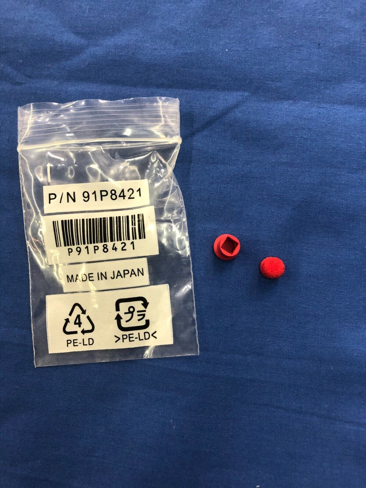 Genuine IBM ThinkPad Trackpoint Tip Cap Pack 91P8421 NEW OLD STOCK (BoxA1)