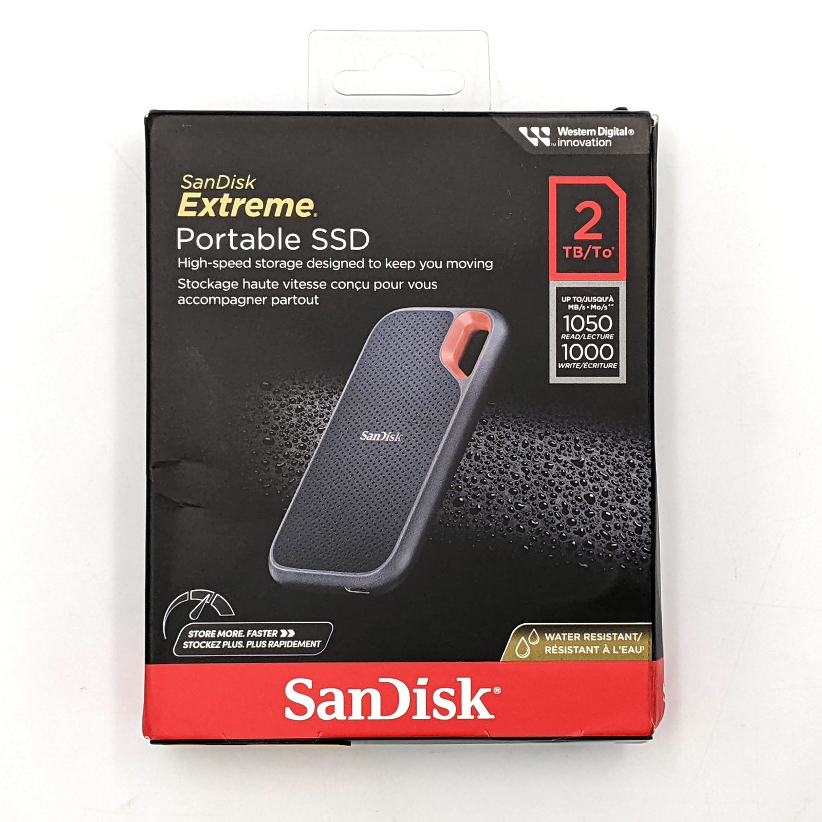 SanDisk Extreme Portable 2TB USB-C SSD SDSSDE61-2T00-G25