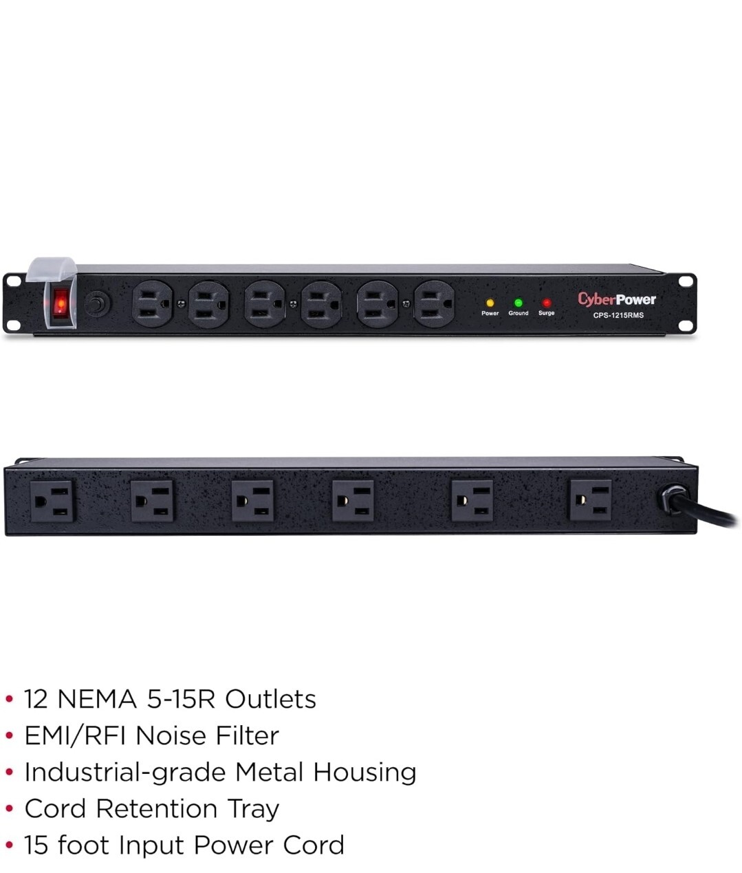 Cyber Power Systems, Relocatable Power Tap CPS1215RM