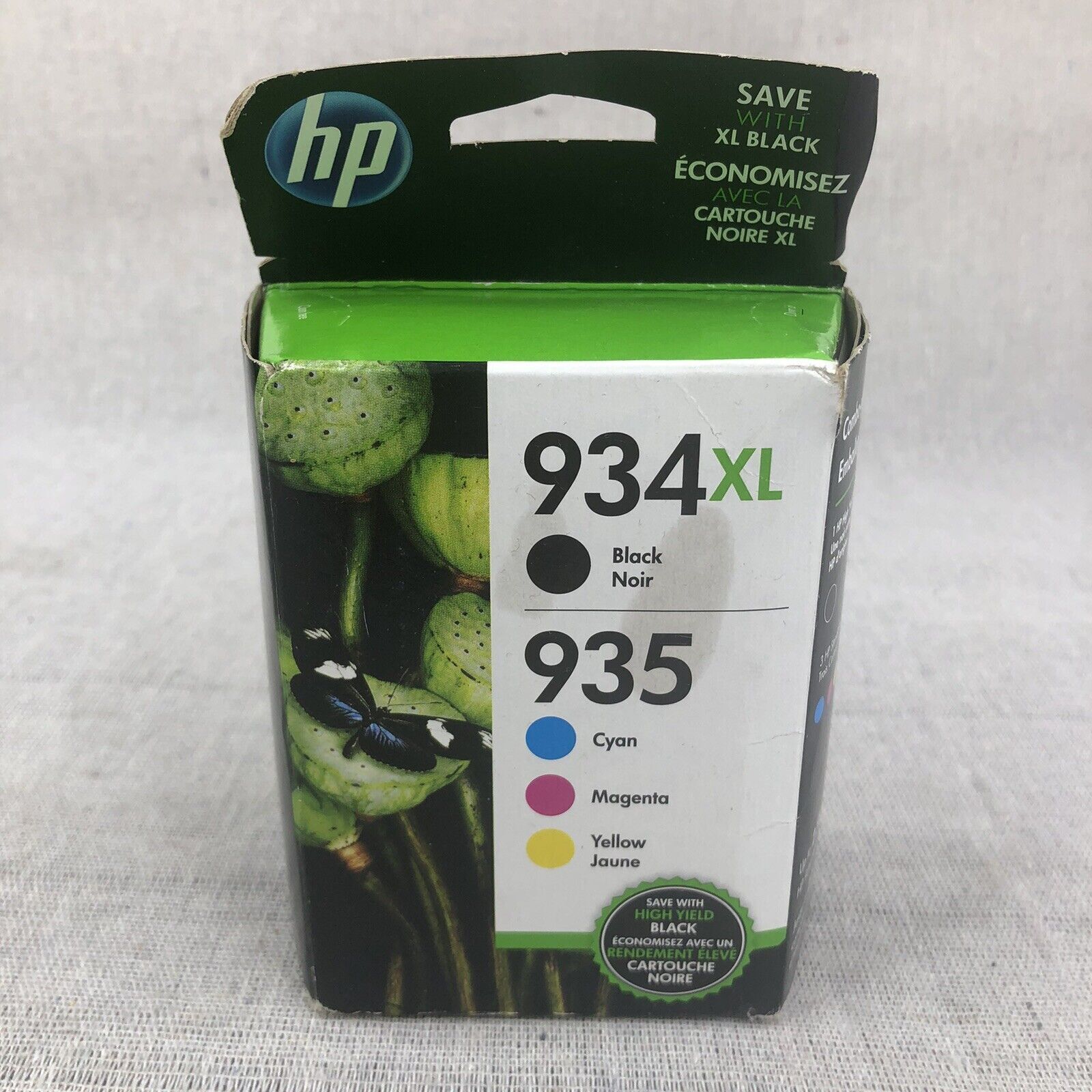 New Genuine HP 934XL 935 Black Color 4PK Ink Cartridges OfficeJet Pro 6815