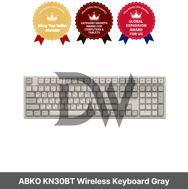 ABKO KN30BT Wireless Keyboard Grey (KR) / Express