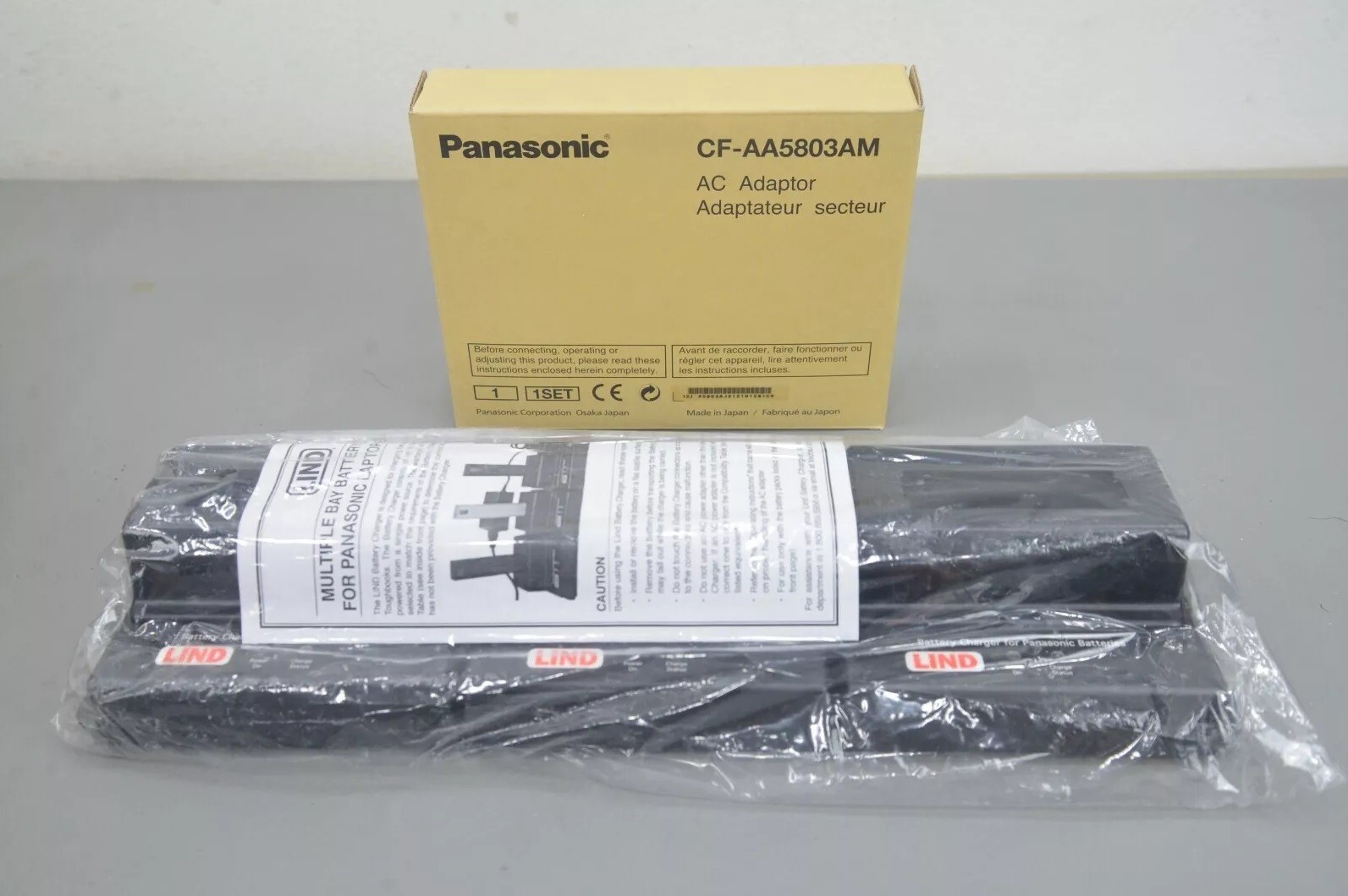 Lind PACH329-1857 FC 3 Bay Battery Charger for Panasonic Toughbook CF-29/30/51