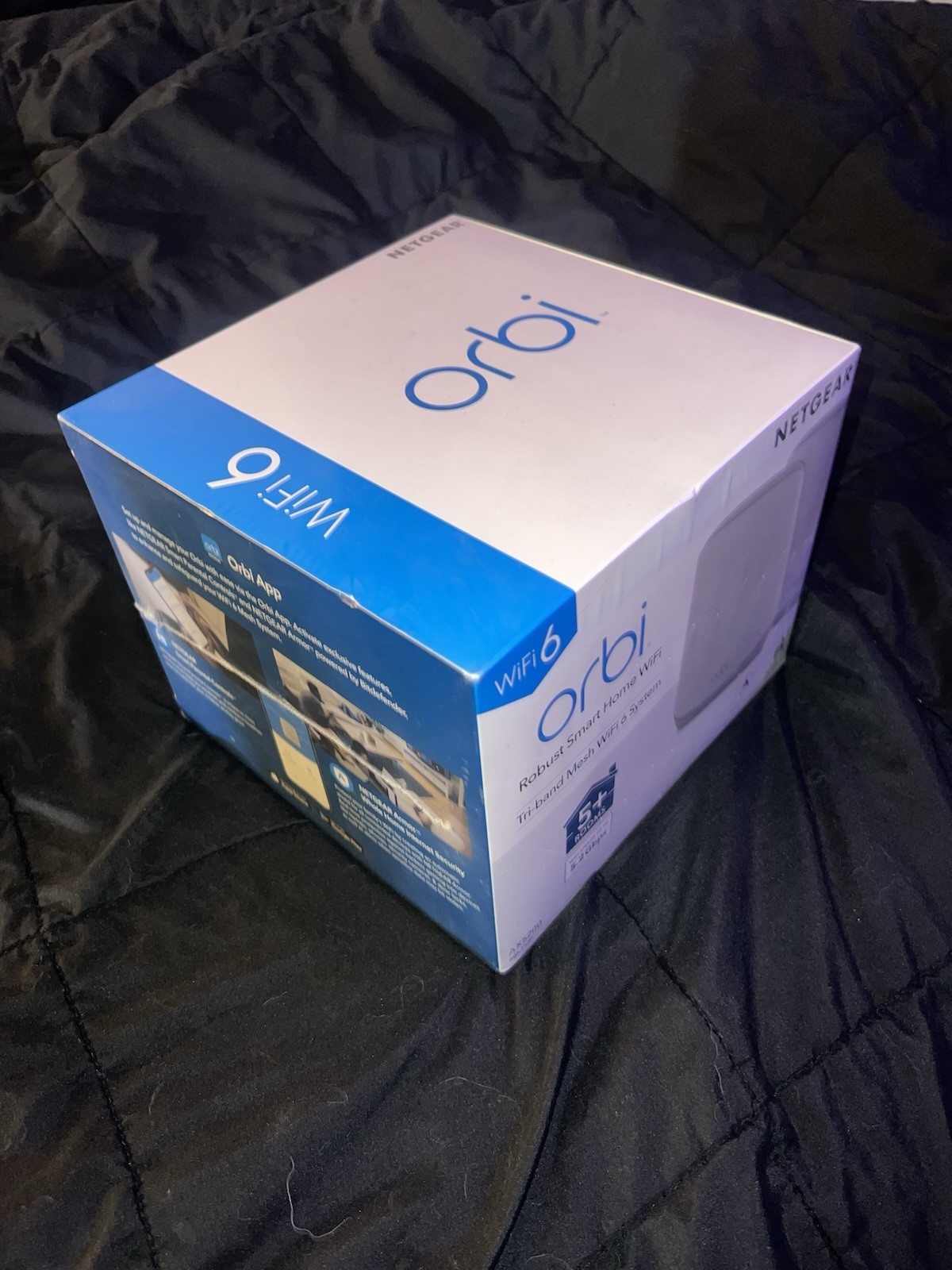NETGEAR Orbi RBK752P WiFi 6 Tri-Band Mesh System AX5200 New Sealed