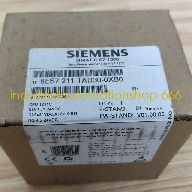 1Pcs New Siemens module 6ES7211-1AD30-0XB0 Via DHL or FedEX