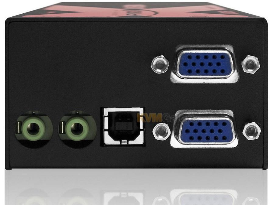 Adder X-USBPRO-MS2-US Adderlink Dual VGA/Audio/4-Port USB CatX Extender