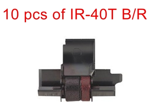 10 ink roller ribbon for Casio calculator HR100TM FR2600 FR2650A FR520 IR40T B/R