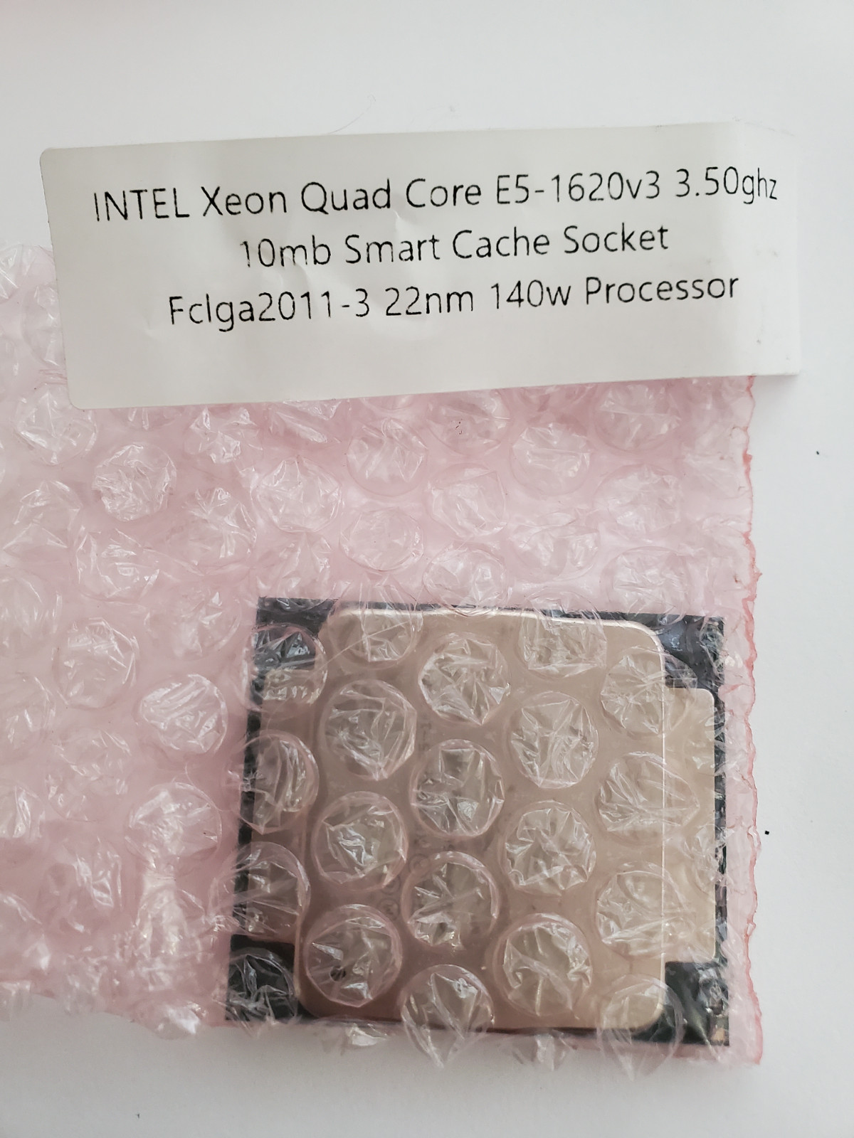 Intel Xeon E5-1620v3 Processor – 3.5GHz Quad-Core, 10MB Smart Cache – Open Box,