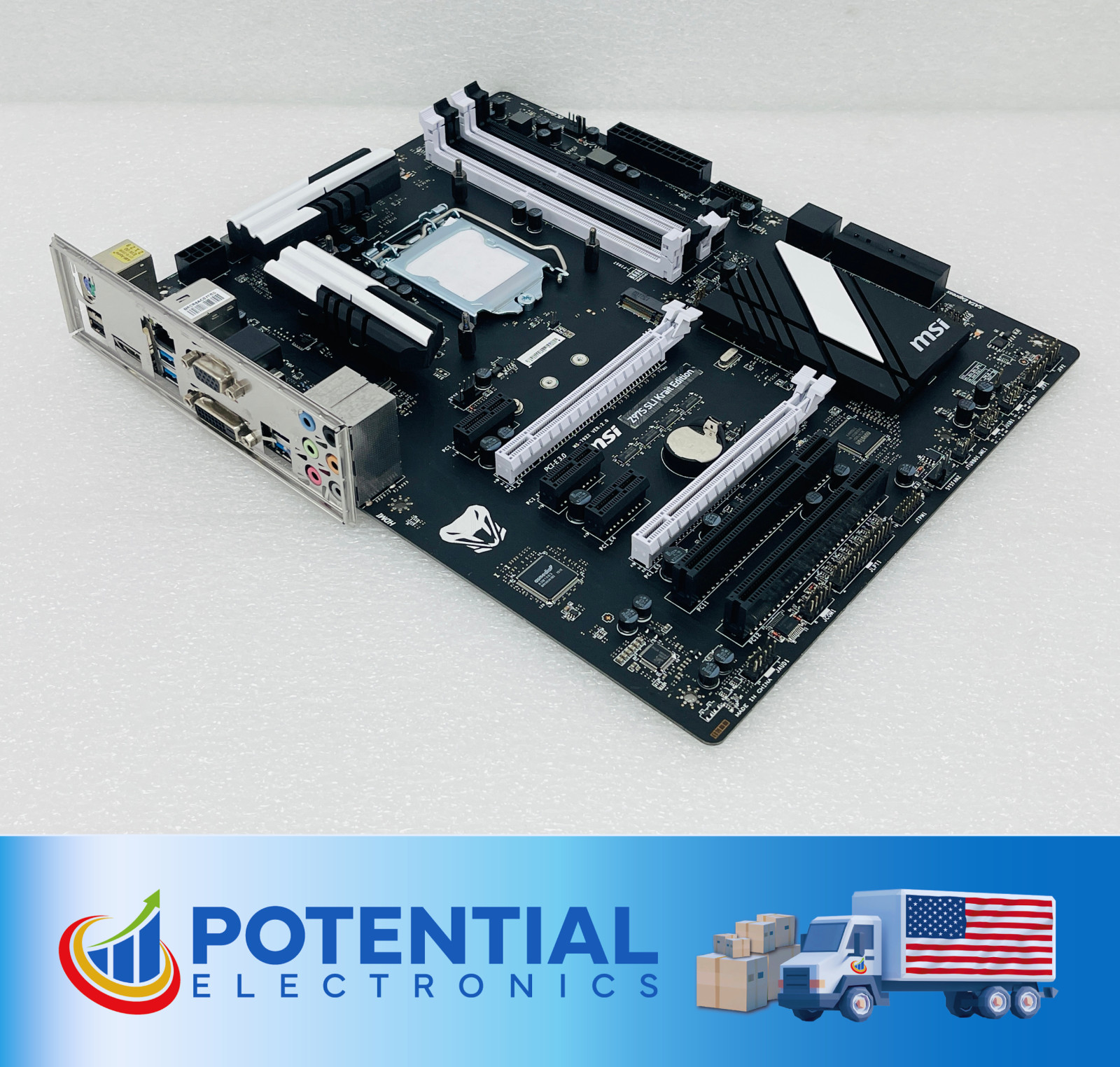 USED - MSI Z97S SLI Krait Edition motheboard LGA1150 DDR3 DVI+VGA+HDMI ATX
