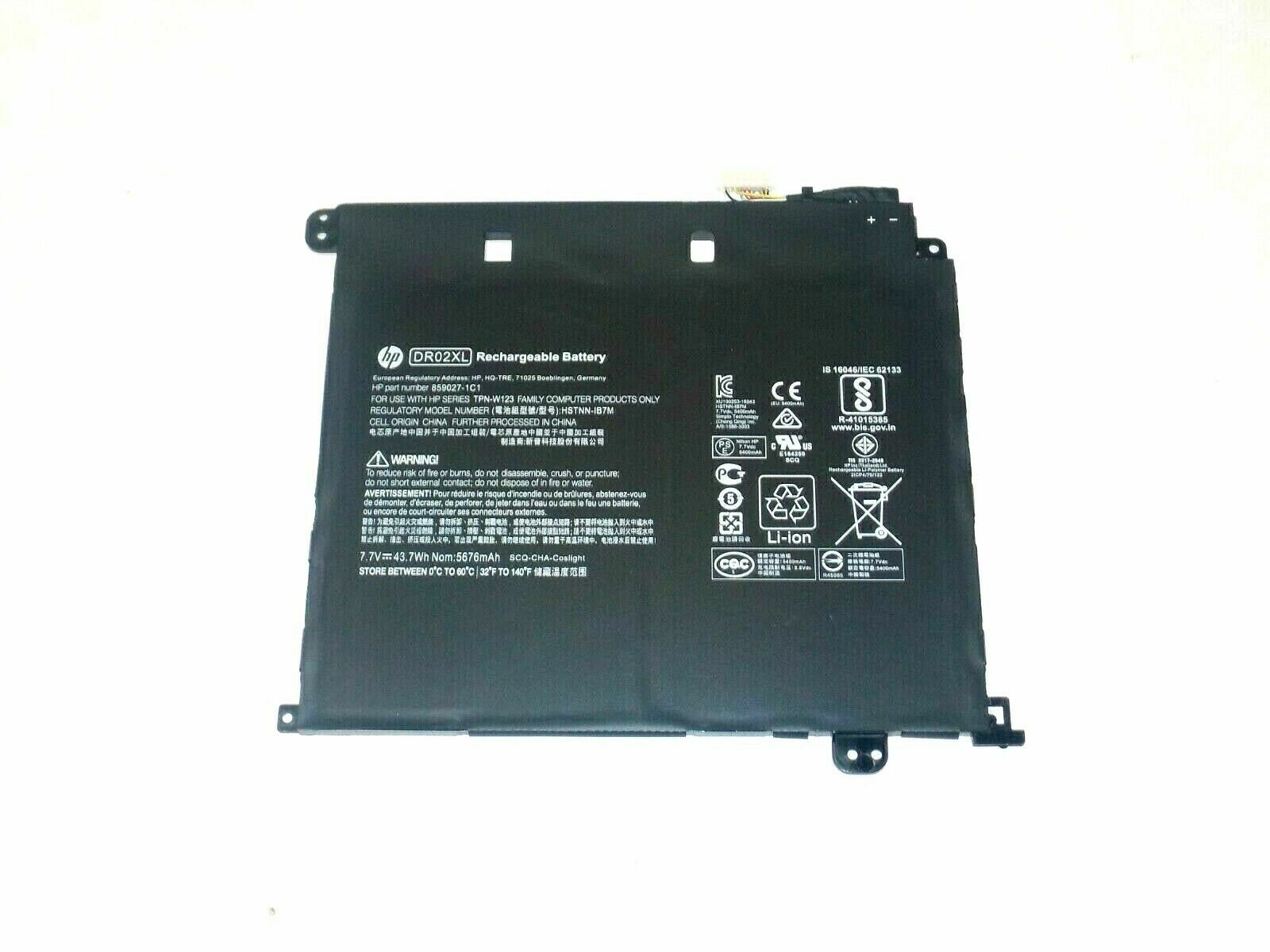New OEM DR02XL Battery for HP Chromebook 11 G5 HSTNN-IB7M 859357-855
