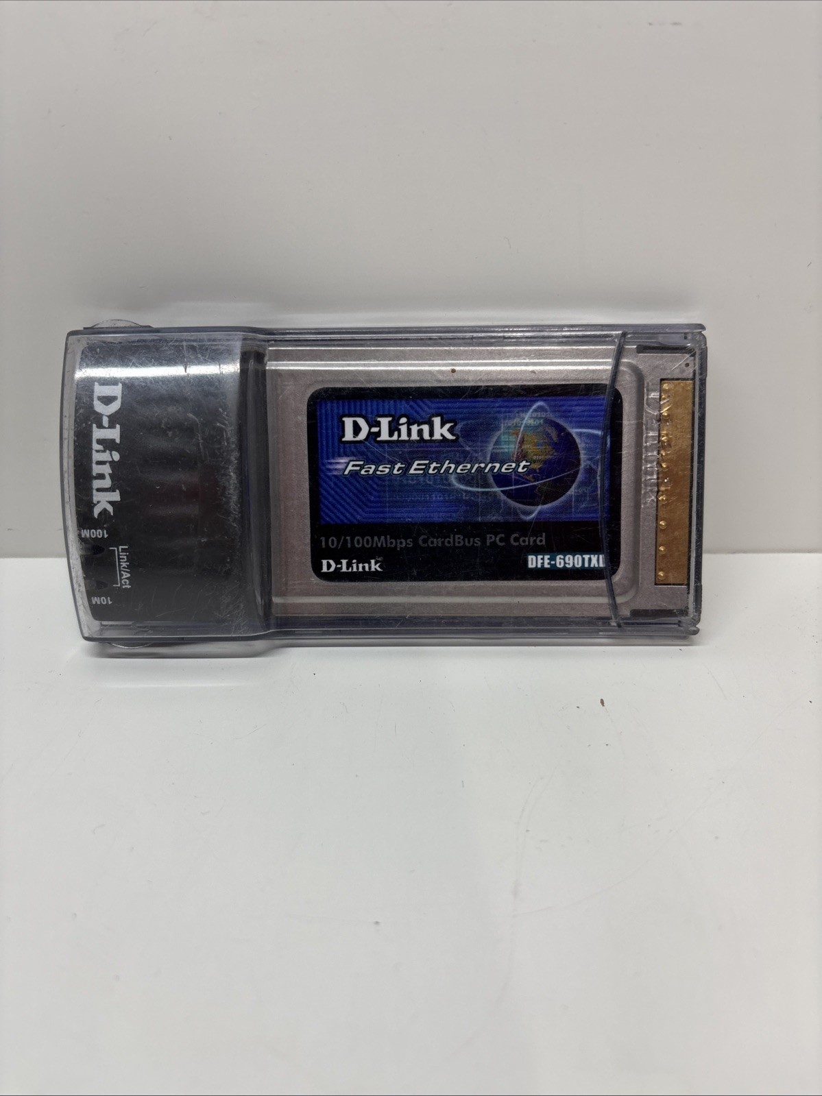 D-Link DFE-690TXD 10/100 Mbps CardBus PC Card Fast Ethernet Notebook Adapter 