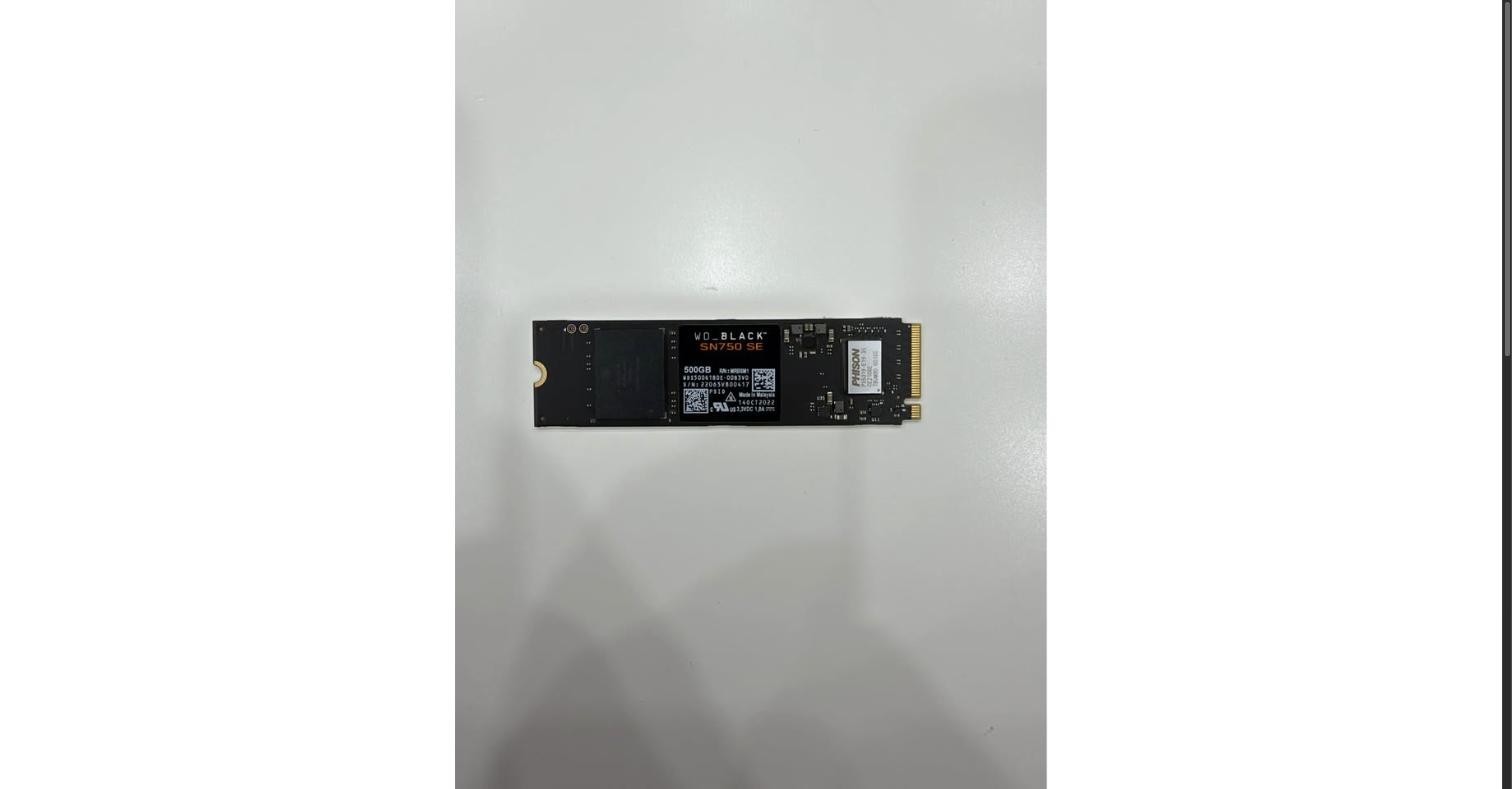 WD_BLACK SN750 SE 500GB M.2 2280 NVMe PCIe Gen4 Internal SSD - Western Digital