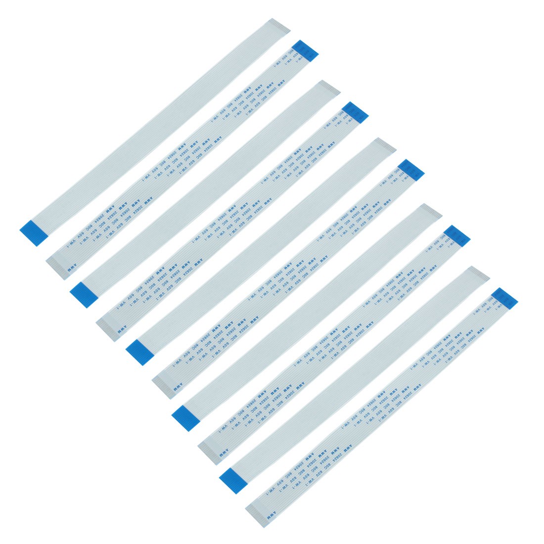 B Type 10Pcs 1.0mm Pitch 14 Pin AWM 20624 80C 60V VW-1 FFC 200mm