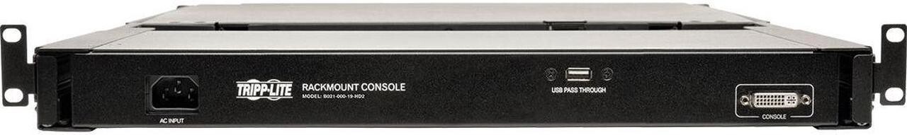Tripp-Lite NT 1U RM Console w 1920x1080 DVI VGA Video B021-000-19-HD2