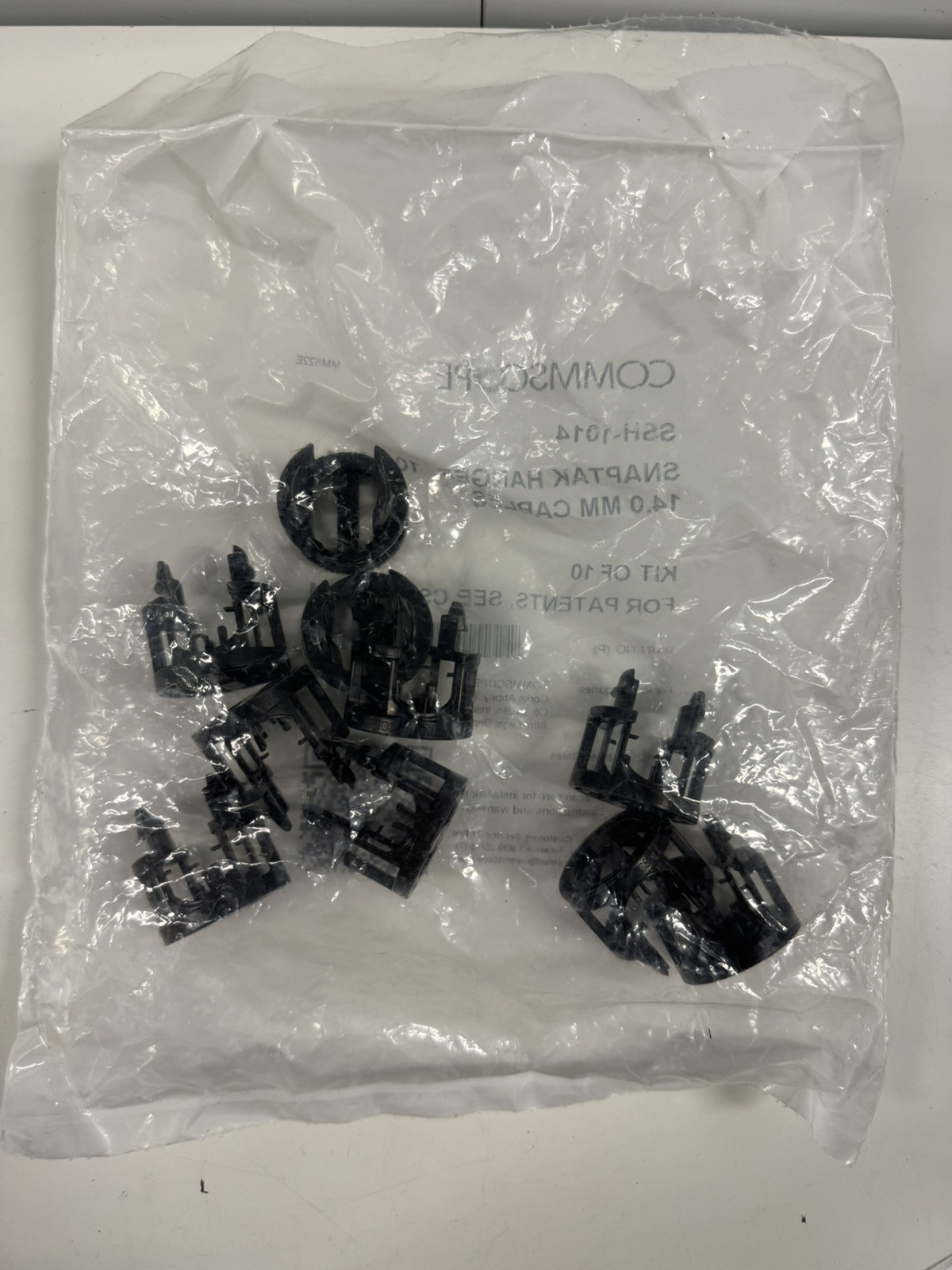CommScope Ssh-1416 Snaptak Cable Hanger 14-16mm Cables Kit of 10 B10