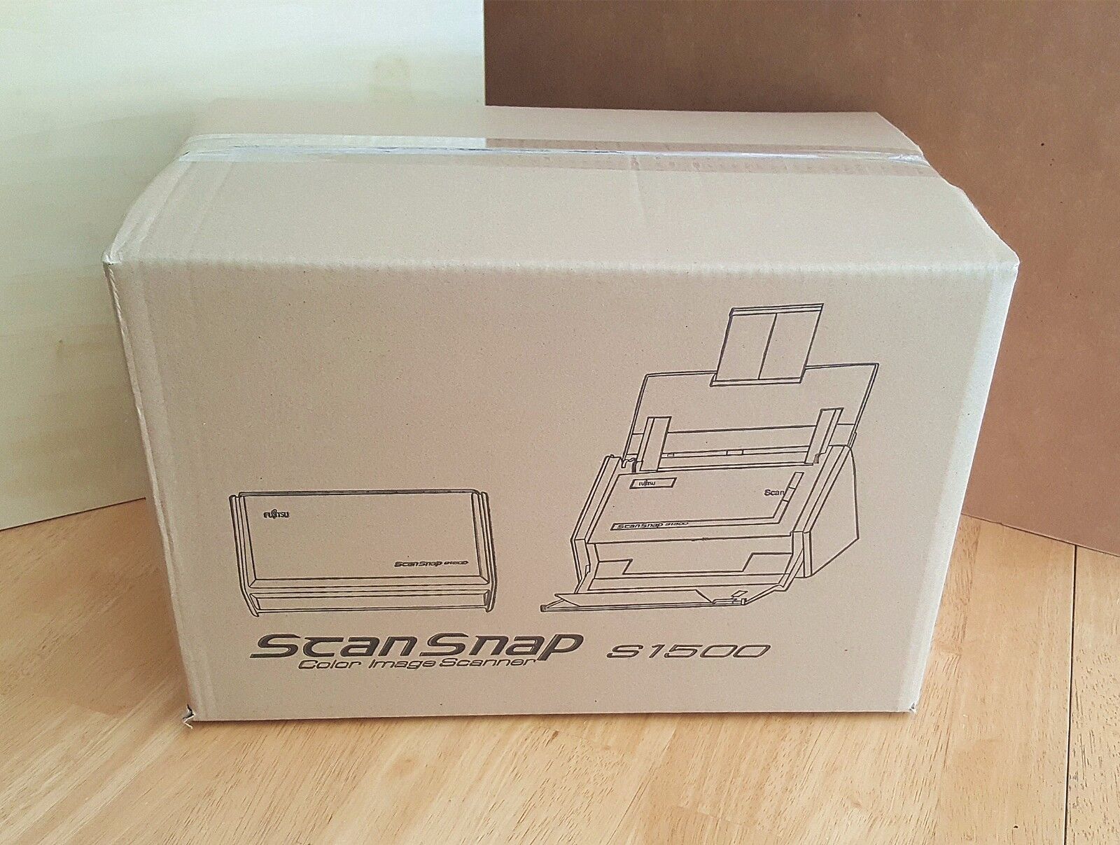 (over 780 sold)Full Package Fujitsu ScanSnap S1500  Scanner w/ AC Adapter+USB+CD