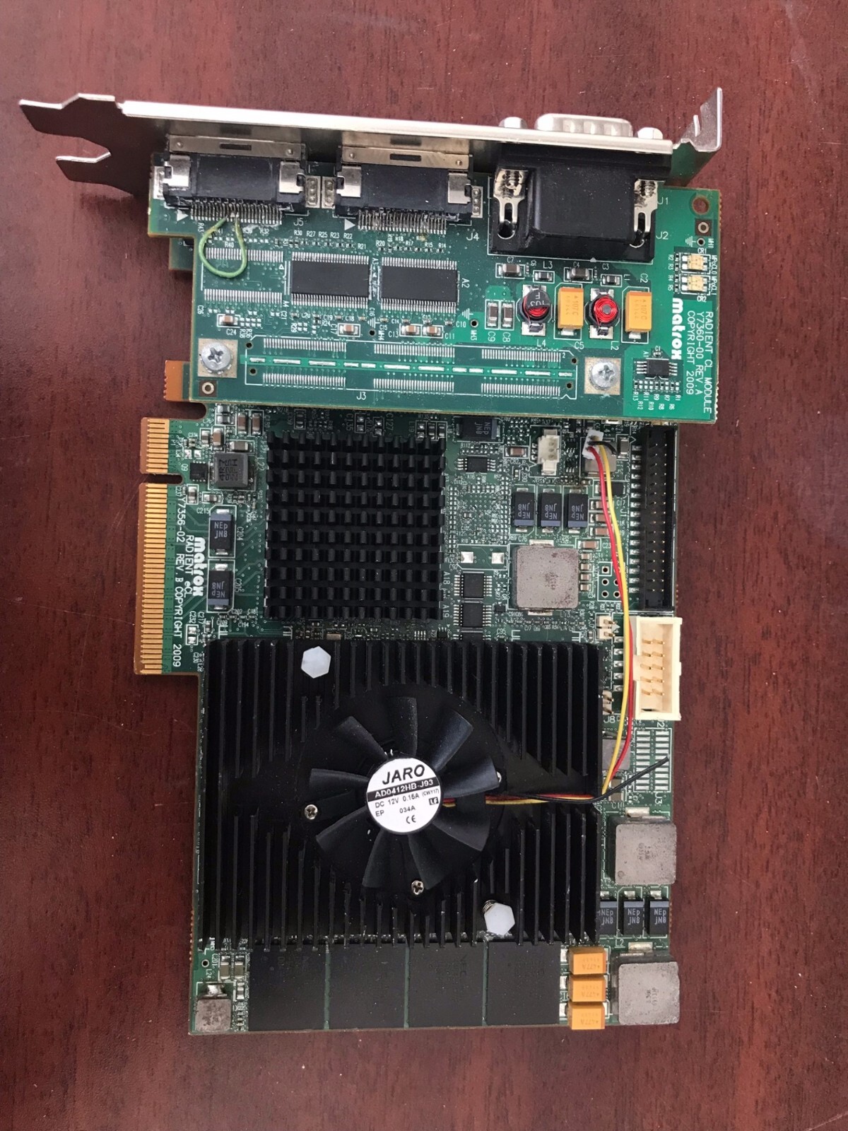 MATROX Y7356-02 REV B PLEASE IMPORTANT TO READ