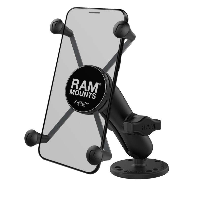 RAM-B-138-UN10  RAM X-Grip Large Phone Mount with Drill-Down ...