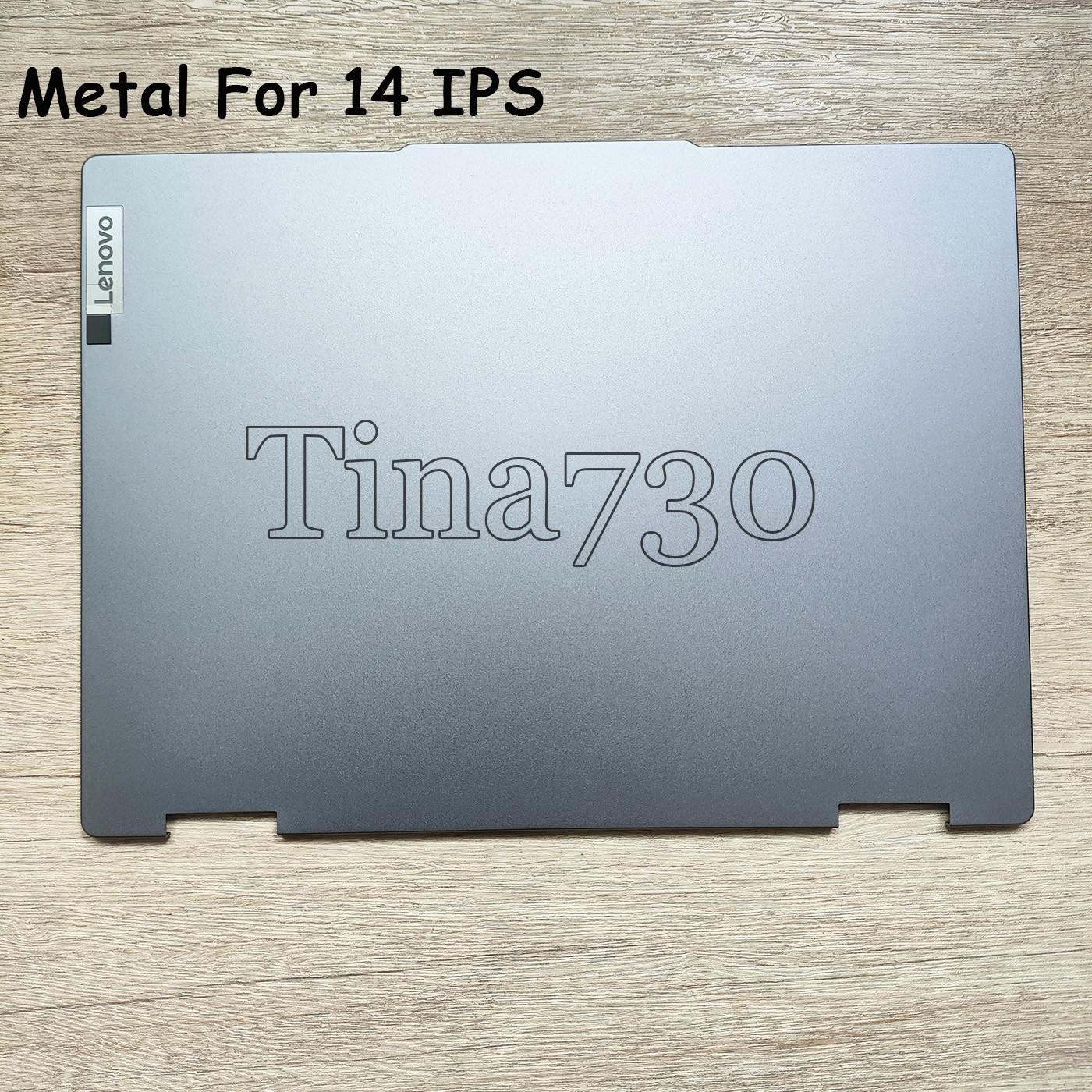 New Metal IPS Lcd Back Cover 14" For Lenovo ideapad 5 2-in-1 14AHP9 14IRU9 Grey