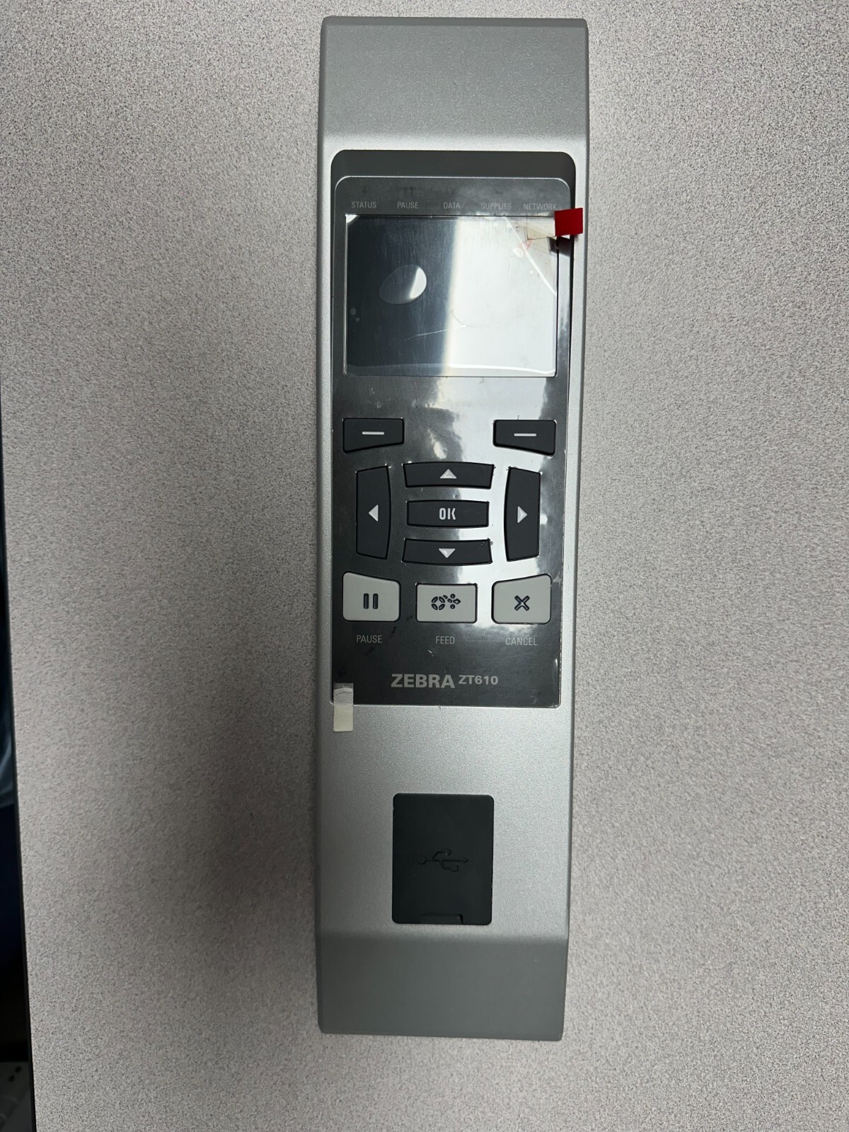 P1083320-122 - Zebra ZT610, ZT610R Touch Control Panel. NEW