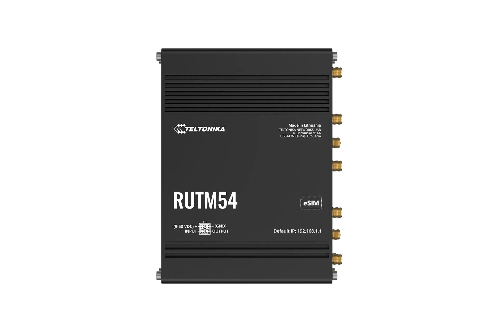Teltonika Networks RUTM54000000 RUTM54 NORTH AMERICA / STANDARD PACKAGE WITH U