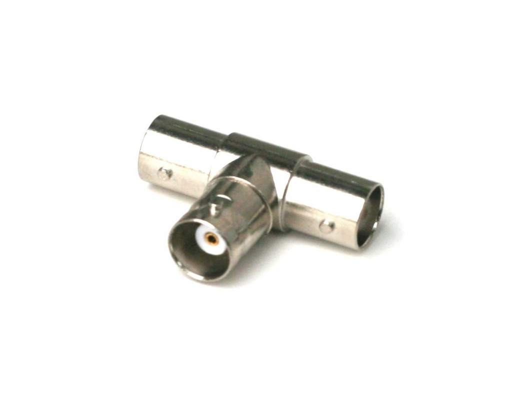 BNC T Connector F-F-F
