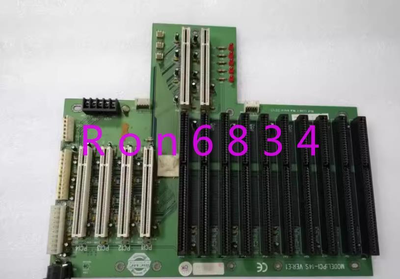 1pc used PCI-14S VER:E1 mainboard