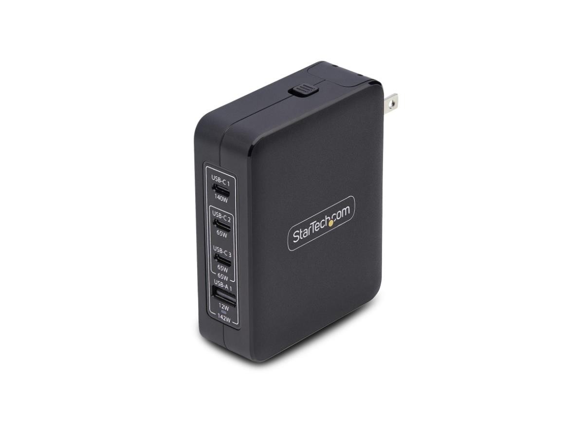 StarTech-New-3114GCN-WALL-CHARGER _ STARTECH 140W USB-C WALL CHARGER  