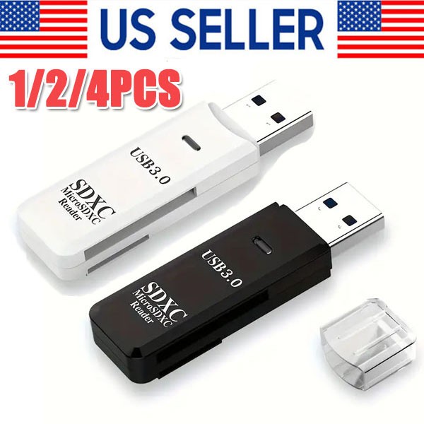 USB 3.0 SD Card Reader for PC Micro SD Card to USB Adapter for Camera Memory C